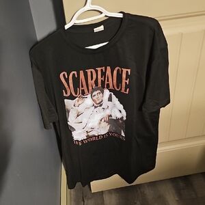 AREA Black Graphic T-Shirt